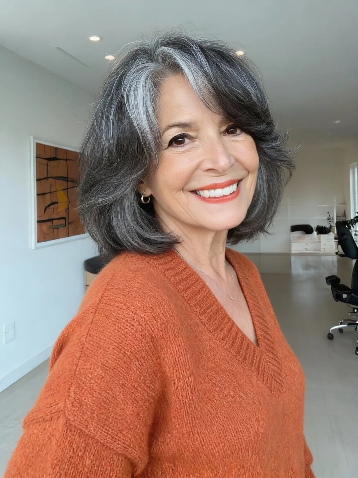 50 Stunning Silver Hair Bobs With Bangs for All Face Shapes - Hair Style Album